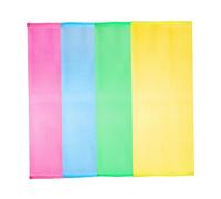 GALPADA Spazzola Posteriore Da Bagno 4 Pezzi Set Esfoliante Corpo in Nylon e Poliestere Per Pelle Liscia e Pulizia Profonda Adatta a Uomini e Donne Uso Doccia e Vasca