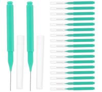 GALPADA Spazzolini Interdentali Portatili Set 100 Pezzi, Scovolini Ecologici per Pulizia Accurata i Denti, Manico Ergonomico Resistente, Adatti per Apparecchi Ortodontici e Igiene