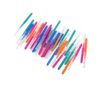 GALPADA Spazzolino Interdentale per Apparecchio Ortodontico 40 Pezzi Set in Acciaio Inox 304 Meccanismo Push-pull per Pulizia Profonda i Denti, per Igiene Orale Quotidiana a Casa,