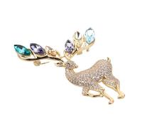 GALPADA Spilla Decorativa Natalizia Donna Spilla Animale Elegante per Abiti Sciarpe e Giacche per Feste di Natale Accessorio Sicuro e Versatile