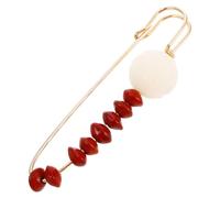 GALPADA Spilla Grande Elegante in Radice di Bodhi Design a Loto, Spille di Sicurezza Versatili per Sciarpe e Scialli, Comoda da Indossare e Unica