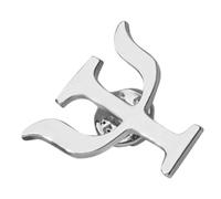 GALPADA Spilla Lettere Dell'alfabeto in Lega Retrò, Distintivo da Bavero Multifunzionale per Donne e Uomini, Accessorio Decorativo Psicologico per Zaini, Calzini e Maglioni, Spilla