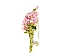 GALPADA spilla rosa Pin decorative spilla per fiori da donna distintivo di spilla di spilla maglione fiore piccola spilla floreale spille per fiori per vestiti Lega di zinco