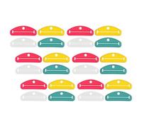 GALPADA Spremi-Tubetti per Dentifricio da Viaggio 24 Pezzi Rullo Manuale in Plastica per Crema Viso e Lozione Mani Estrattore Portatile per Tubetti Dispenser Anti-Spreco per Bagno e