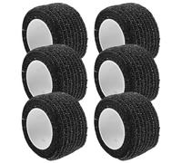 GALPADA Strisce Protettive Facili da Installare 6 Pezzi Autoadesive Non Tessuto e Spandex Antiscivolo e Riducono L'attrito per Gambe di Mobili per Proteggere Pavimenti