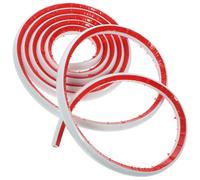 GALPADA Striscia Adesiva Flessibile in Pvc Bianco per Angoli Parete e Bordi Armadio, Autoadesiva e Facile da Usare per Rifiniture Decorative Interne