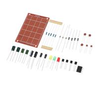 GALPADA Strumenti Per Saldatura Per Principianti Kit Di Formazione Per Saldatura Scheda Di Addestramento Componenti Per Progetti Di Da Te Kit Di Sicuro e Duraturo