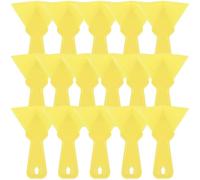 GALPADA Strumento per Angoli in Cartongesso Angolo a 90 Gradi in Plastico Facile da Usare e Stabile 16 Pezzi Giallo per Lavori di Finitura Muro e Cartongesso