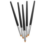 GALPADA Strumento Per Laminazione Delle Ciglia 5 Pezzi Pennelli in Legno e Fibra Per Applicare Colla e Balsamo Dispositivo Compatto Per Trucco e Lifting Ciglia Portatile