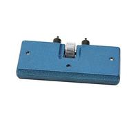 GALPADA Strumento per Orologiaio Apricassa Posteriore Regolabile in Metallo Blu, Apri Cassa Orologio Polso per Riparazione e Sostituzione Batterie, Supporto Anti-graffio per Uso Fai da Te