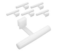 GALPADA Supporti per Posatoi per Mangiatoia Uccelli da Finestra Clip Sicure in Acrilico per Colibrì Set da 6 Pezzi Aste Staccabili per Alimentazione e Osservazione Uccelli da Interno ed