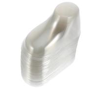 GALPADA Supporti per Scarpine Trasparenti in Pvc 8 Cm Set da 40 Pezzi, Espositore per Calzini e Scarpe da Ragazzo Ragazza, Mantiene la Forma dei Piedini per Uso Domestico e Regalo