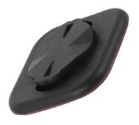 GALPADA Supporto Adesivo per Telefono da Bici in Plastica Nera, Porta Cellulare Sicuro per Smartphone e Contachilometri, Accessorio per Ciclismo
