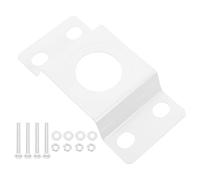 GALPADA Supporto Heavy Duty per Montaggio Lampione Esterno Kit Staffa Braccio per Pannello Solare con Piastra Posteriore e Viti Compatibile con Lampade Stradali e Paletti da Giardino