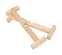 GALPADA Supporto in Legno per Macina a Pietra, Base per Macinino Manuale di Farina di Grano, Compatibile e Facile da Montare, per Cucina e Panificazione, Dimensioni 49,5x49,5x19,5cm