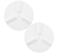 GALPADA Supporto per Forno in Alluminio Triangolare 2 Pezzi Piastra Refrattaria Resistente alle Alte Temperature per Ceramica Tappetino Mobile per Forno Accessori Professionali