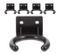 GALPADA Supporto per Microfono da Parete 33Mm Gancio Microfono Compatto Morsetto Set 5 Pezzi per Studi di Registrazione e Trasmissione