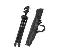 GALPADA Supporto per Practice Pad Batteria con Treppiede in Metallo Portatile Doppia Faccia in Gomma Stand Robusto per con Borsa da Trasporto Inclusa Adatto Principianti e Batteristi