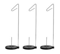 GALPADA Supporto per Rocchetto Singolo per Macchina per Cucire Base in Plastica, Compatibile, Rifornimento Filo Fluido, Confezione da 3 Pezzi per Uso Domestico e Industriale