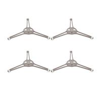 GALPADA Supporto Rotante per Piatto Girevole Microonde con Rullo in Plastica 16mm, Set 4 Pezzi Compatibile, Accessori Ricambio per Forno Microonde, per Cucina e Riscaldamento Uniforme