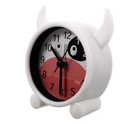 GALPADA Sveglia da Tavolo Silenziosa per Design Mucca Cartone Animato, Piccolo Orologio da Camera da Letto Compatto e Decorativo la Casa