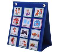 GALPADA Tabella per Programma Giornaliero e Facende da Parete per Routine Notturna Educazione Autismo e Ritardi Linguistici