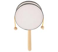 GALPADA Tamburello Mano per Strumento Musicale Tradizionale Forma di Scimmia Portatile per Esibizioni e Educazione Musicale Prescolare Sicuro e Facile da Usare per Bimbi Piccoli