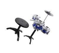 GALPADA Tamburi Musicali per Kit Batteria Jazz Educativo in Resistente Giocattolo Percussioni per Ragazzi e Ragazze con Design Attraente e Pattern Unici per Apprendimento Musicale