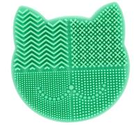 GALPADA Tappetino per la Pulizia Pennelli da Trucco 2 in 1 Dischetto Detergente e Supporto Asciugatura in Silicone Porta-Spazzole Multifunzione per Uso Quotidiano e Conservazione