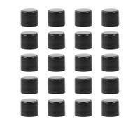 GALPADA Tappi per Aste Calcio Balilla Facili da Usare 20 in Plastica Nera senza Assemblaggio , Accessori Eleganti da 0,7 Metri per Tavolo da Calcio Balilla