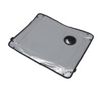 GALPADA Tavolino per Deambulatore con Portabicchieri Antiscivolo, Vassoio Portatile Pieghevole per Anziani, Accessorio Ergonomico per Pasti e Snack, Uso Interno ed Esterno