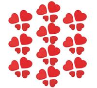 GALPADA Toppe Ricamate a Forma di Cuore Rosso Patch di Diverse Dimensioni in Poliestere 40 Pezzi per Riparazioni e Decorazioni Fai-da-te per Abbigliamento e Jeans