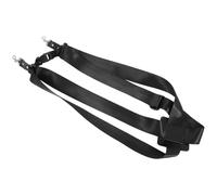 GALPADA Tracolla Per Tamburo Africano Cinghia in Metallo Regolabile, Tracolla Larga Per Rullante Adatta Ad Adulti e Ragazzo Ragazza, Accessorio Durevole Per Strumenti Musicali Nera