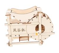 GALPADA Trebbiatrice da Te Portatile per Kit per Esperimenti Mini Trebbiatrice a per Invenzioni e Apprendimento Pratico