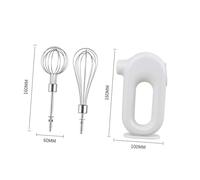 GALPADA USB Wireless Electric Hand Mixer Frusta Elettrica Leggera per Cucina Multifunzionale per Montare Albume e Impasti Design Ergonomico e Ricarica USB per Dolci e Pizza