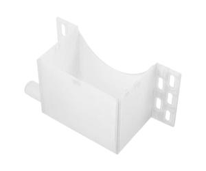 GALPADA Vaschetta e Filtro Unico per Acqua Condizionatore in Plastico Bianco Design Efficiente per Mini Frigo di Condizionamento Durante Vacanze Estive in Ufficio