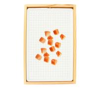 GALPADA Vassoio per Sushi e Piatti di Frutti di Mare Piastra di Ghiaccio Integrata, Isolante in Legno, Vassoio Refrigerato per Mantenere Freschezza e Temperatura Ottimale, per Ristoranti