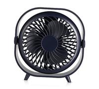 GALPADA Ventilatore Da Tavolo Ricaricabile Ventilatore Portatile Così Bello Piccolo Ventilatore Da Tavolo Piccolo Ventilatore Alimentato Per Scrivania Ventilatore Mobile