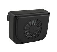 GALPADA Ventola di Raffreddamento per Auto a Energia Solare 30w Pannello Solare Esterno in Plastica Nero per Barca e Autobus per Uso Estivo