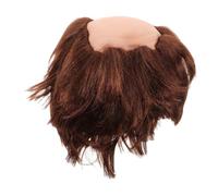 GALPADA vestire un cappello calvo berretto calvo halloween berretto di testa puntello di berretti per donna Berretti di Halloween Filo ad alta temperatura Coffee