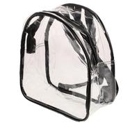 GALPADA Zaino Trasparente PVC per Donna Zainetto Leggero per Viaggio Scuola Lavoro e Eventi Borsa Sicurezza Facile Controllo