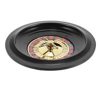 GALPBBCADE Ruota della Roulette in Legno Portatile - Gioco da Tavolo Casino Set Solido di Intrattenimento per Tempo Libero, 001