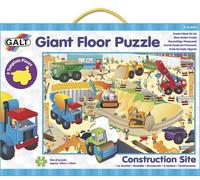 Galt Toys, Giant Floor Puzzle - Construction Site, Floor Puzzles for Kids, Ages 3 Years Plus