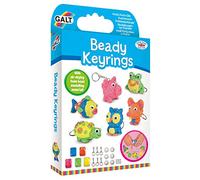 Galt Toys, Beady Keyrings, Craft Kit for Kids, Ages 6 Years Plus
