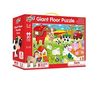 Galt Toys, Giant Floor Puzzle - Farm, Floor Puzzles for Kids, Ages 3 Years Plus