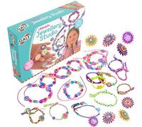 Galt Ultimate Jewellery Studio - Kit per creare gioielli per bambini, per creare braccialetti e collane, per bambini dai 5 anni in su