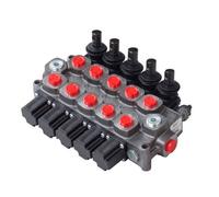 Galtech 5 Banca 1/2 Bsp 60 L / Minuto Doppio Agendo Cilindro Bobina Idraulico