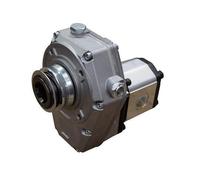 Galtech Idraulico Pto Cambio con Gruppo 2 Pompa, Alluminio, 6 A 53 L / Minuto