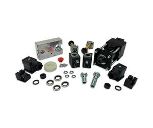 Galtech Kit Posizionatore 3 Posizioni 24V CC Elettro-Pneumatico 0 Molle Centr.
