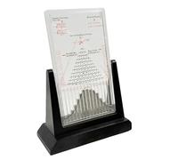 Galton Board Experiment Model, 23 x 11 x 31 cm, include 17500 sfere in acciaio, efficace per dimostrazioni statistiche di legge, strumento didattico in laboratorio di fisica, modello di probabilità